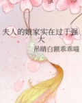 夫人的娘家实在过于强大